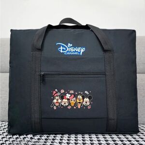 Disney’s Mickey Mouse & Friends Black Oversized Duffle Bag Traveling Bag